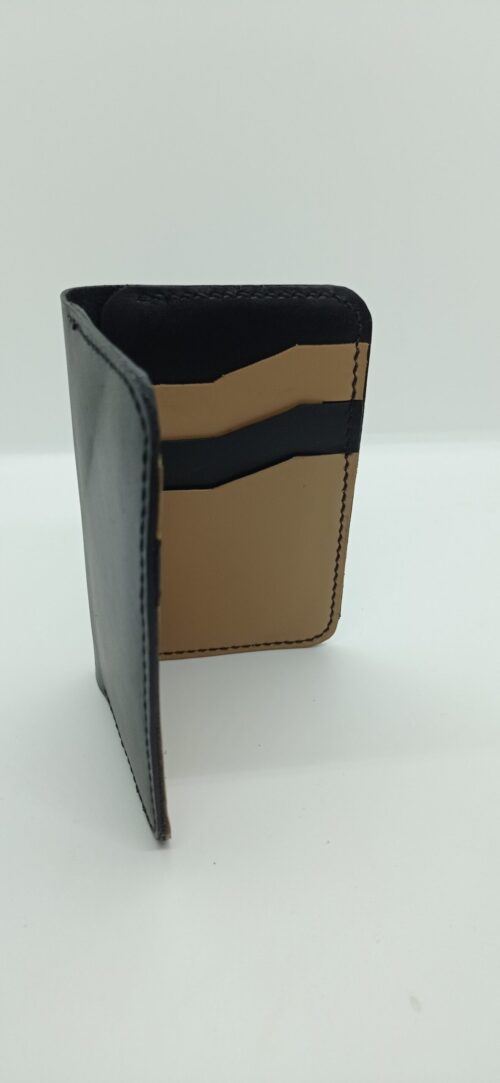 Portefeuille bicolore sans œillet – Image 2