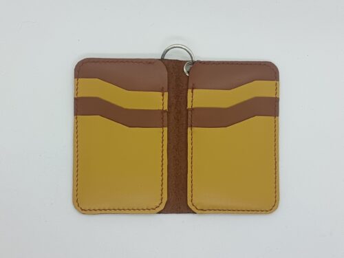 Portefeuille bicolore avec œillet – Image 18
