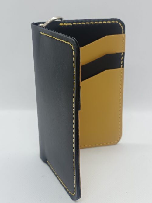 Portefeuille bicolore avec œillet – Image 10