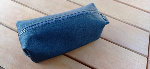 trousse en cuir