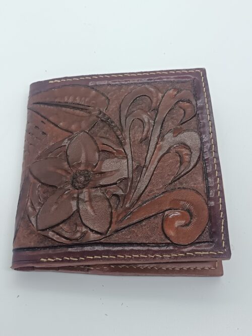 Portefeuille en cuir repoussé – Image 6
