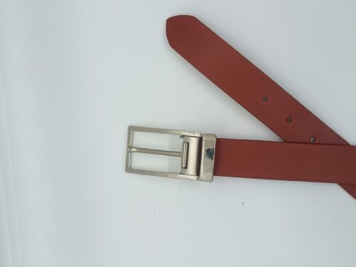 Ceinture cuir tannage végétal brun – Image 2