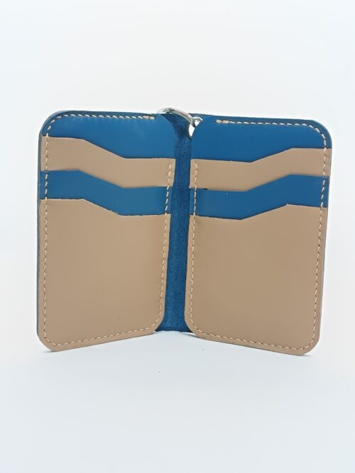 Portefeuille bicolore avec œillet – Image 26
