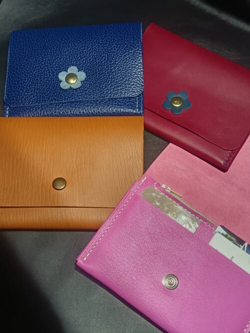 pochette multi cartes et porte monnaie