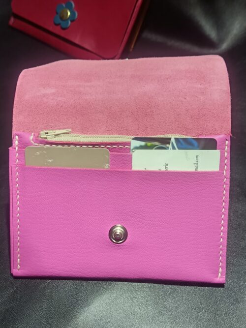 Pochette en cuir multi cartes et porte monnaie – Image 18