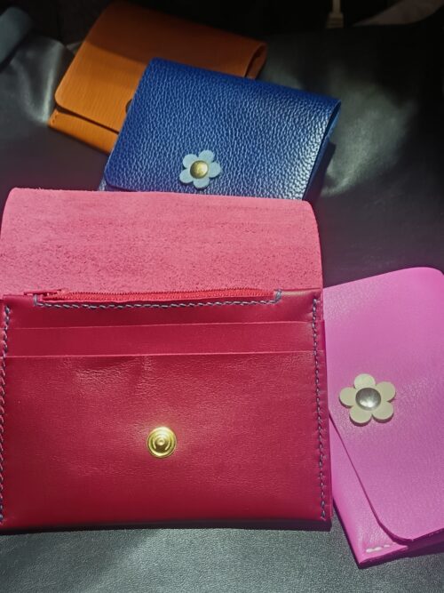 Pochette en cuir multi cartes et porte monnaie – Image 47
