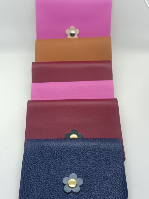 Pochette en cuir multi cartes et porte monnaie – Image 8